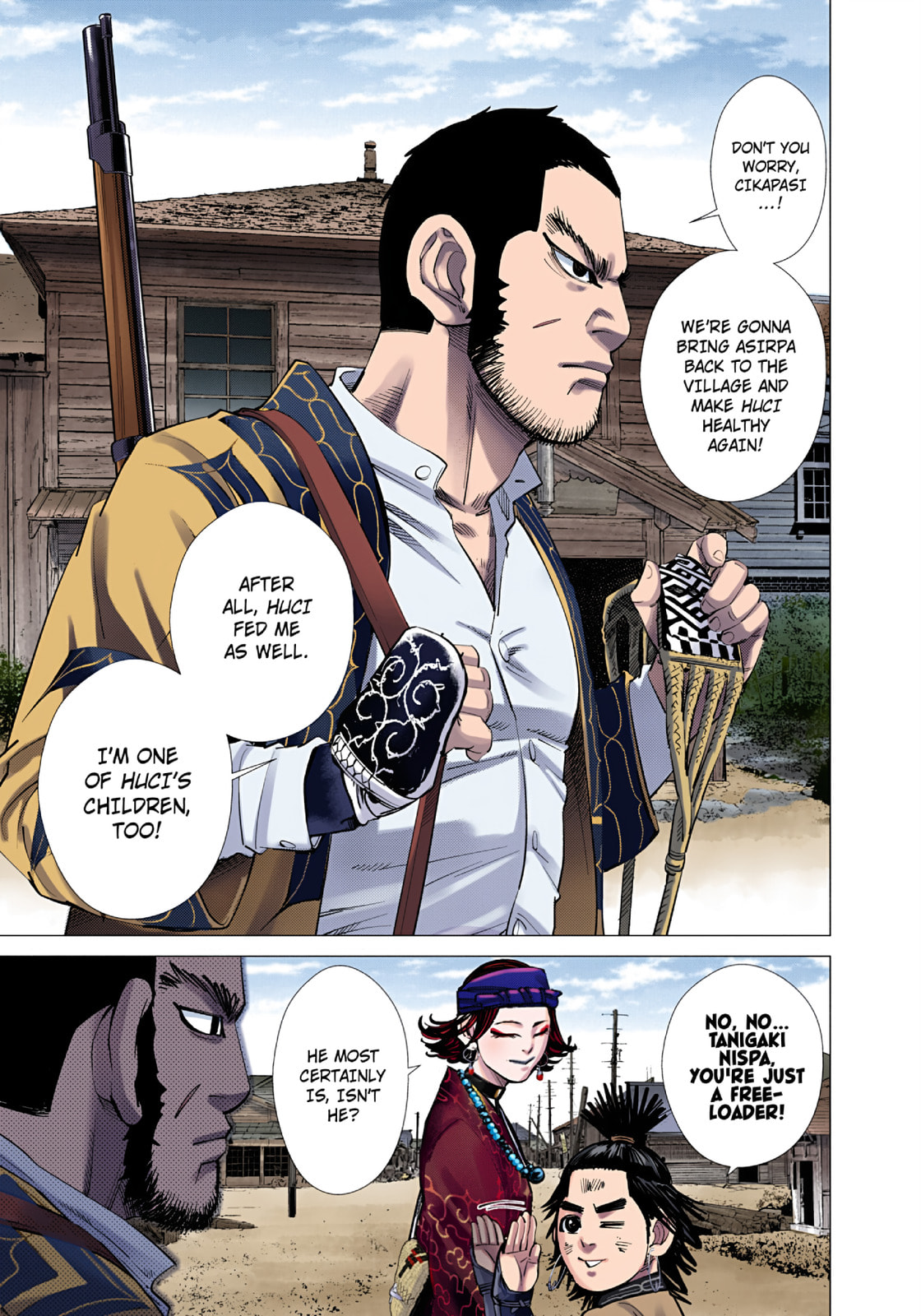 Golden Kamuy (Colored) Chapter 102 page 5 - 