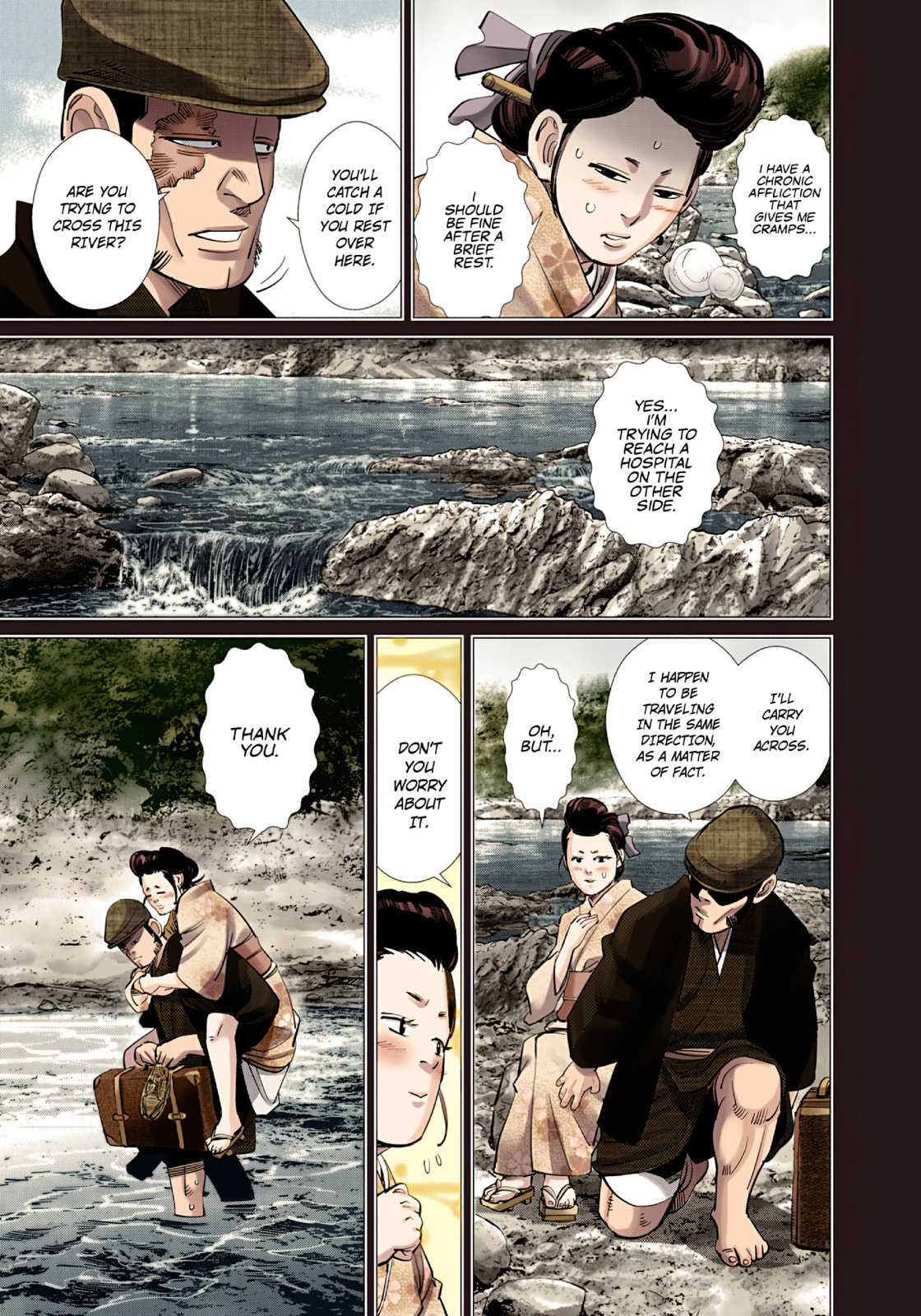 Golden Kamuy (Colored) Chapter 102 page 7 - 