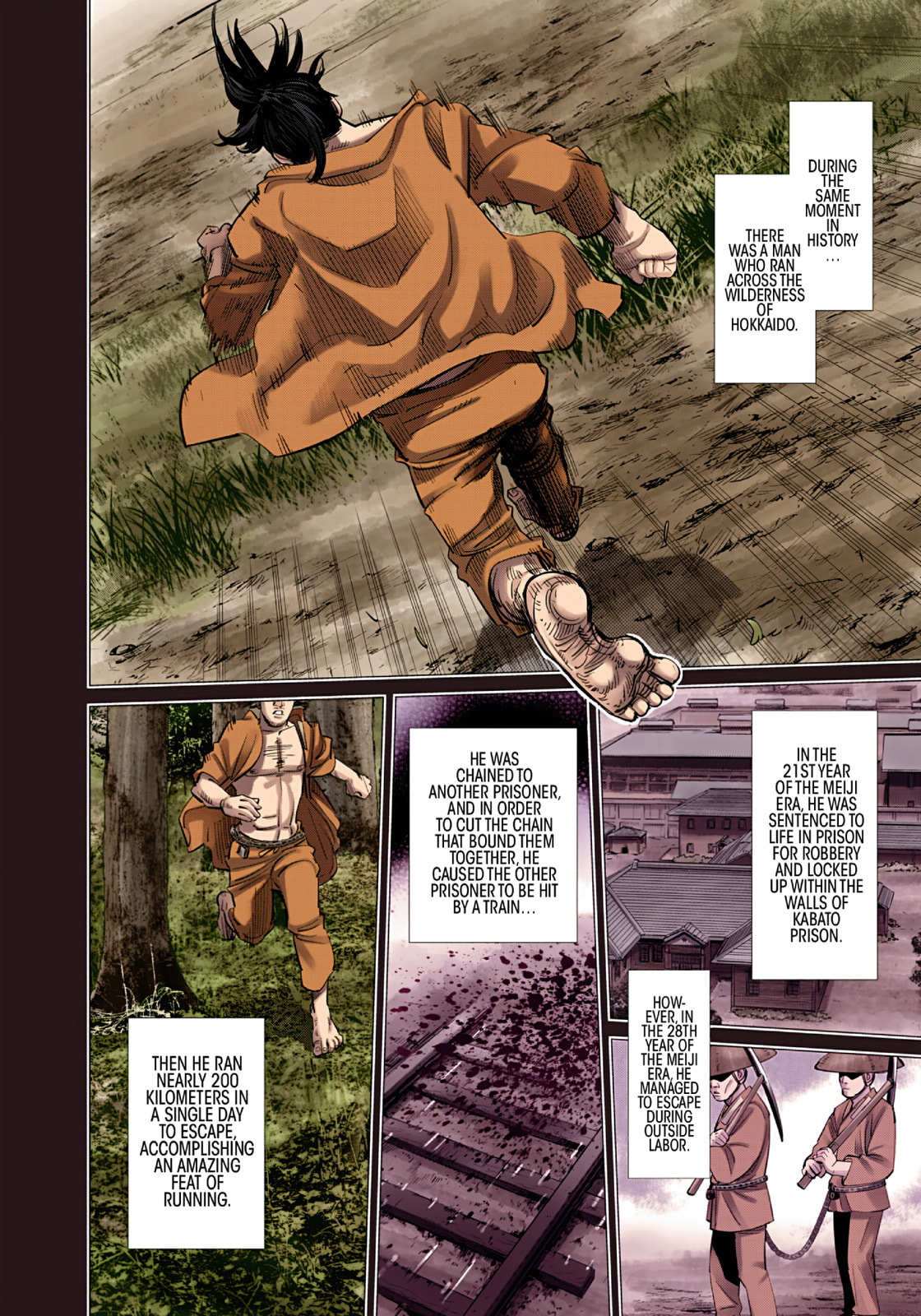 Golden Kamuy (Colored) Chapter 102 page 10 - 