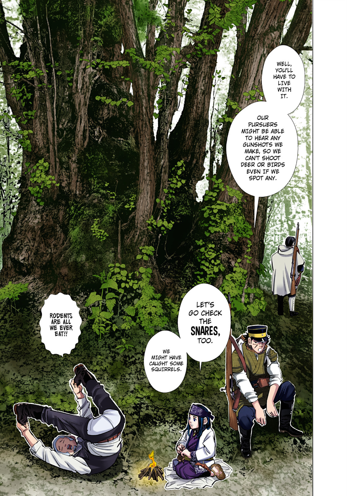 Golden Kamuy (Colored) Chapter 103 page 3 - 