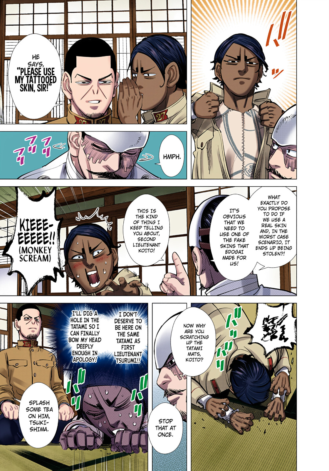 Golden Kamuy (Colored) Chapter 103 page 23 - 