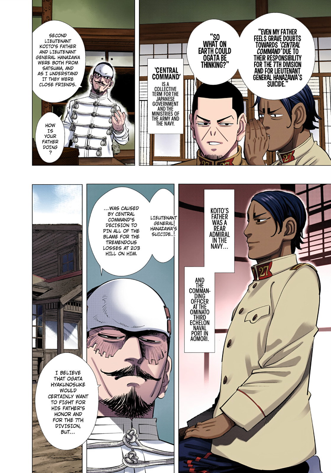 Golden Kamuy (Colored) Chapter 103 page 6 - 