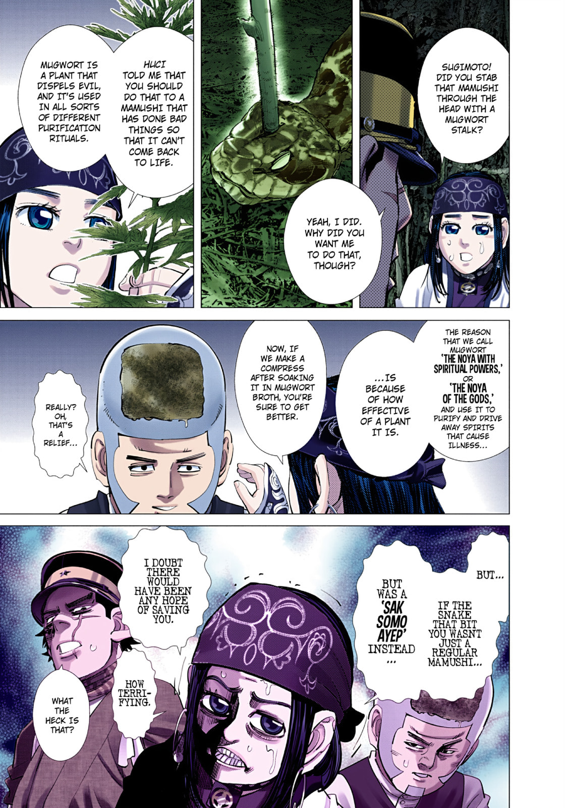 Golden Kamuy (Colored) Chapter 104 page 12 - 