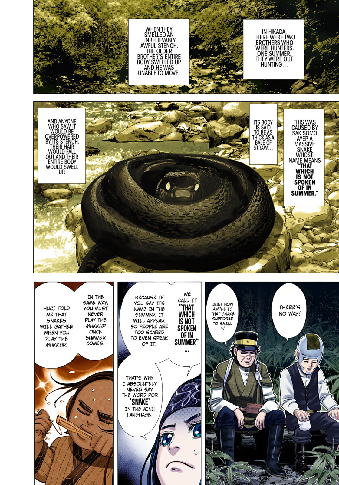 Golden Kamuy (Colored) Chapter 104 page 13 - 