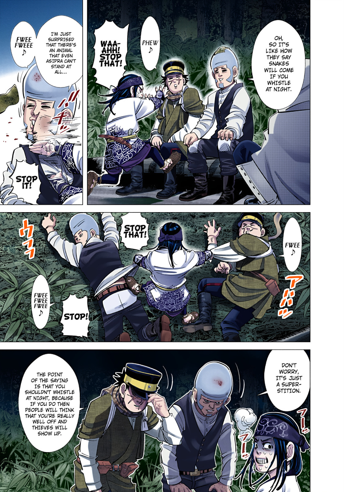 Golden Kamuy (Colored) Chapter 104 page 14 - 