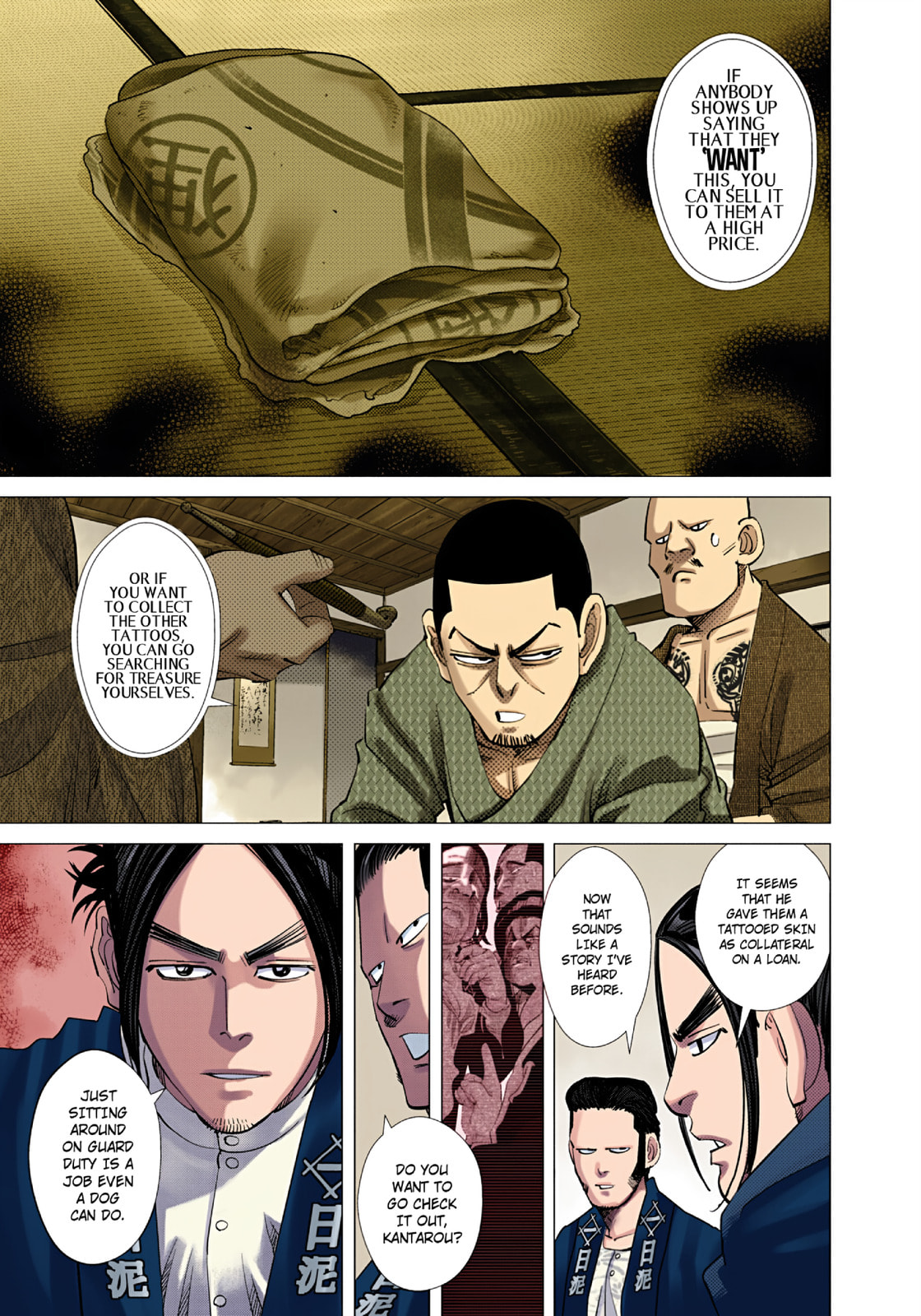 Golden Kamuy (Colored) Chapter 104 page 3 - 