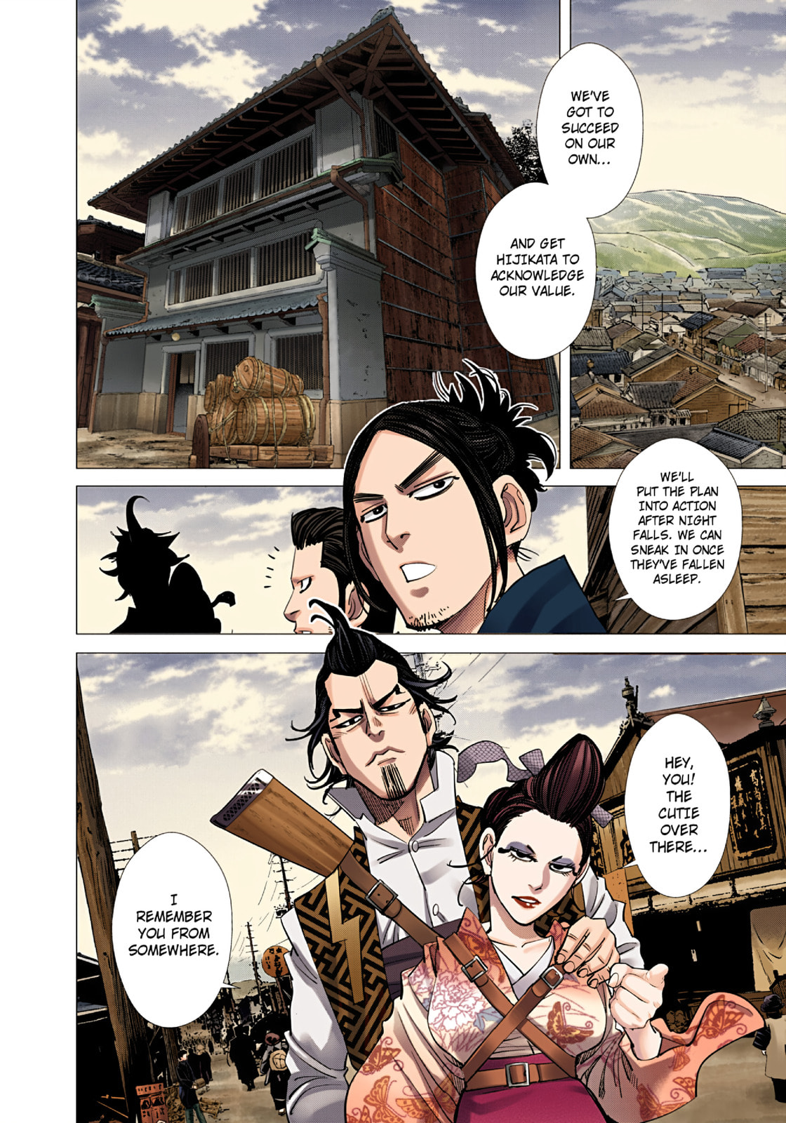Golden Kamuy (Colored) Chapter 104 page 4 - 