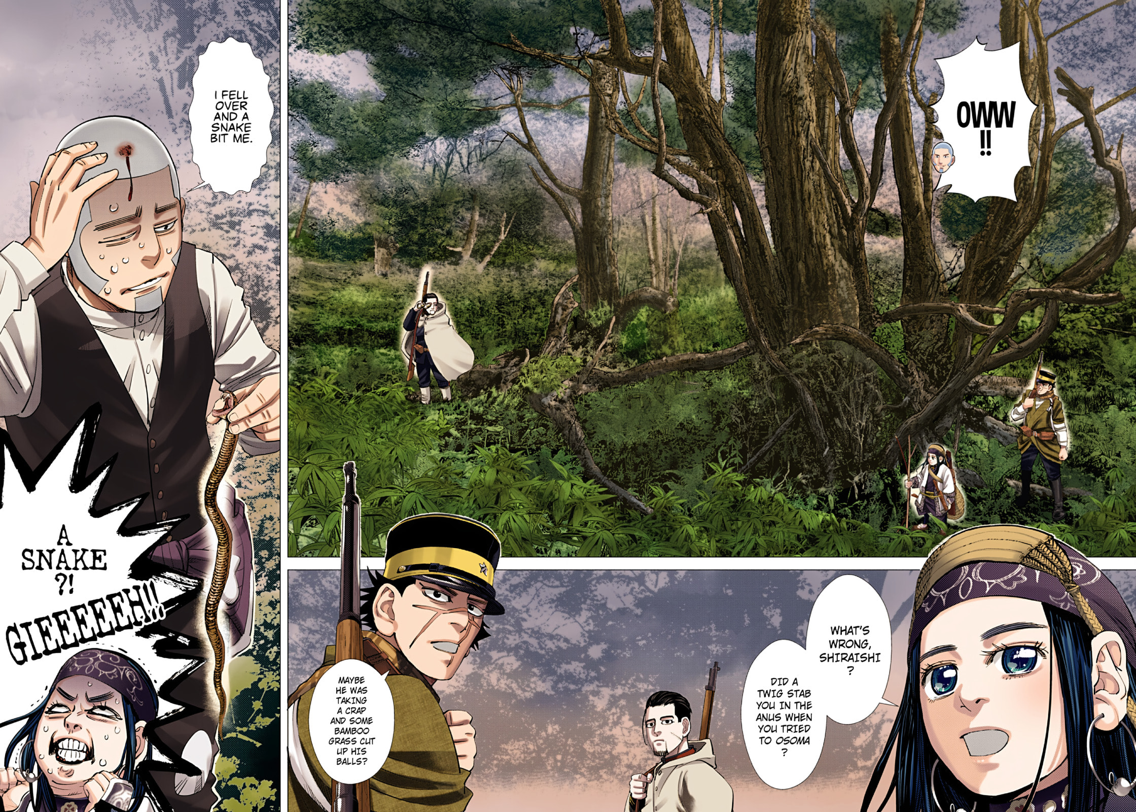 Golden Kamuy (Colored) Chapter 104 page 8 - 