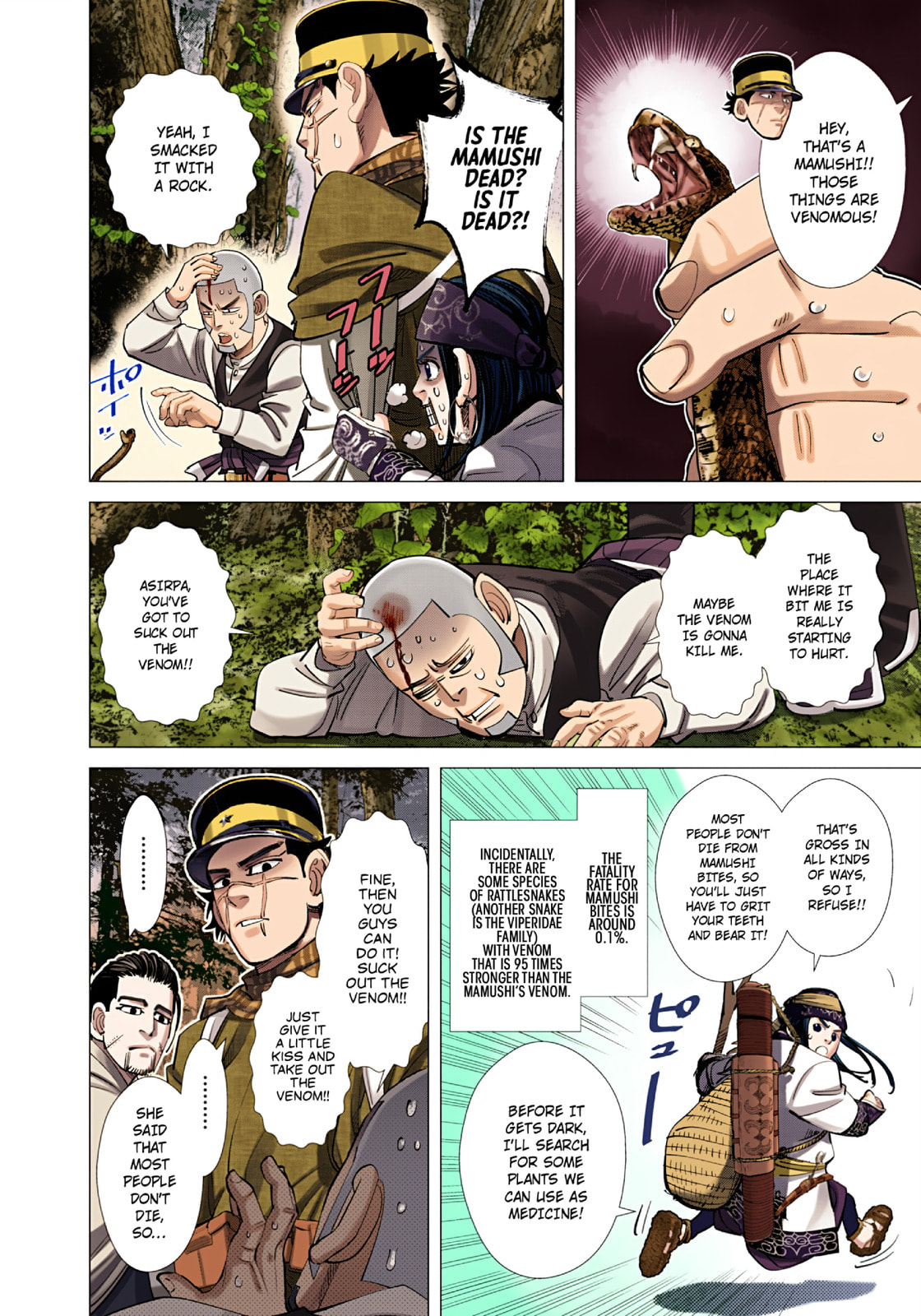 Golden Kamuy (Colored) Chapter 104 page 9 - 