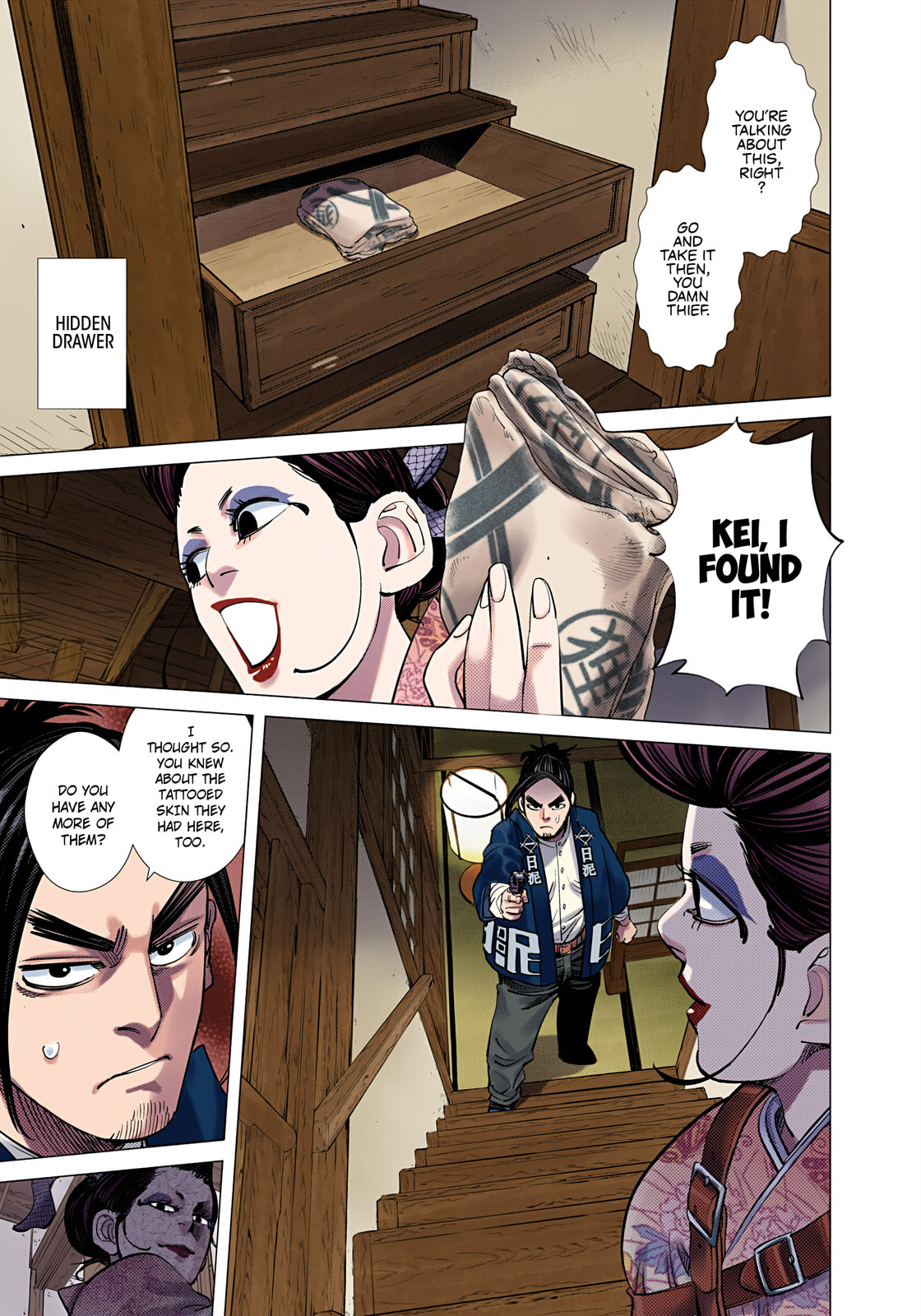 Golden Kamuy (Colored) Chapter 105 page 11 - 