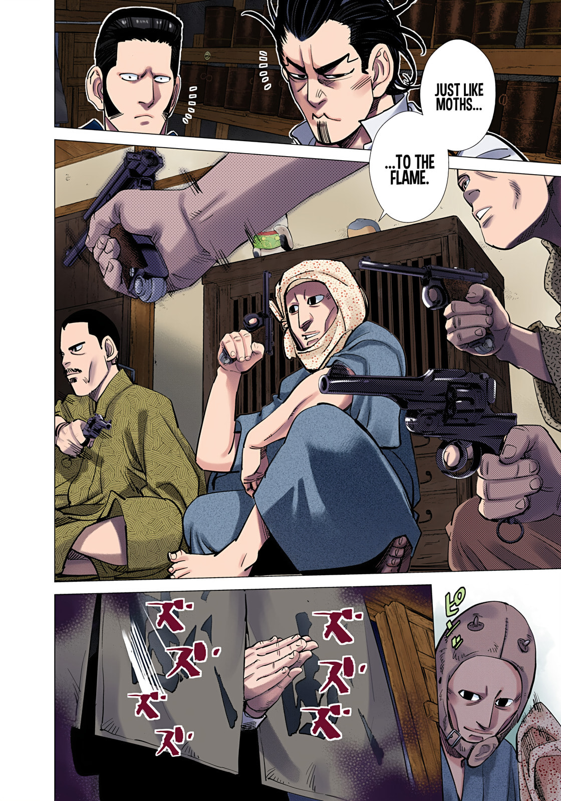 Golden Kamuy (Colored) Chapter 105 page 12 - 