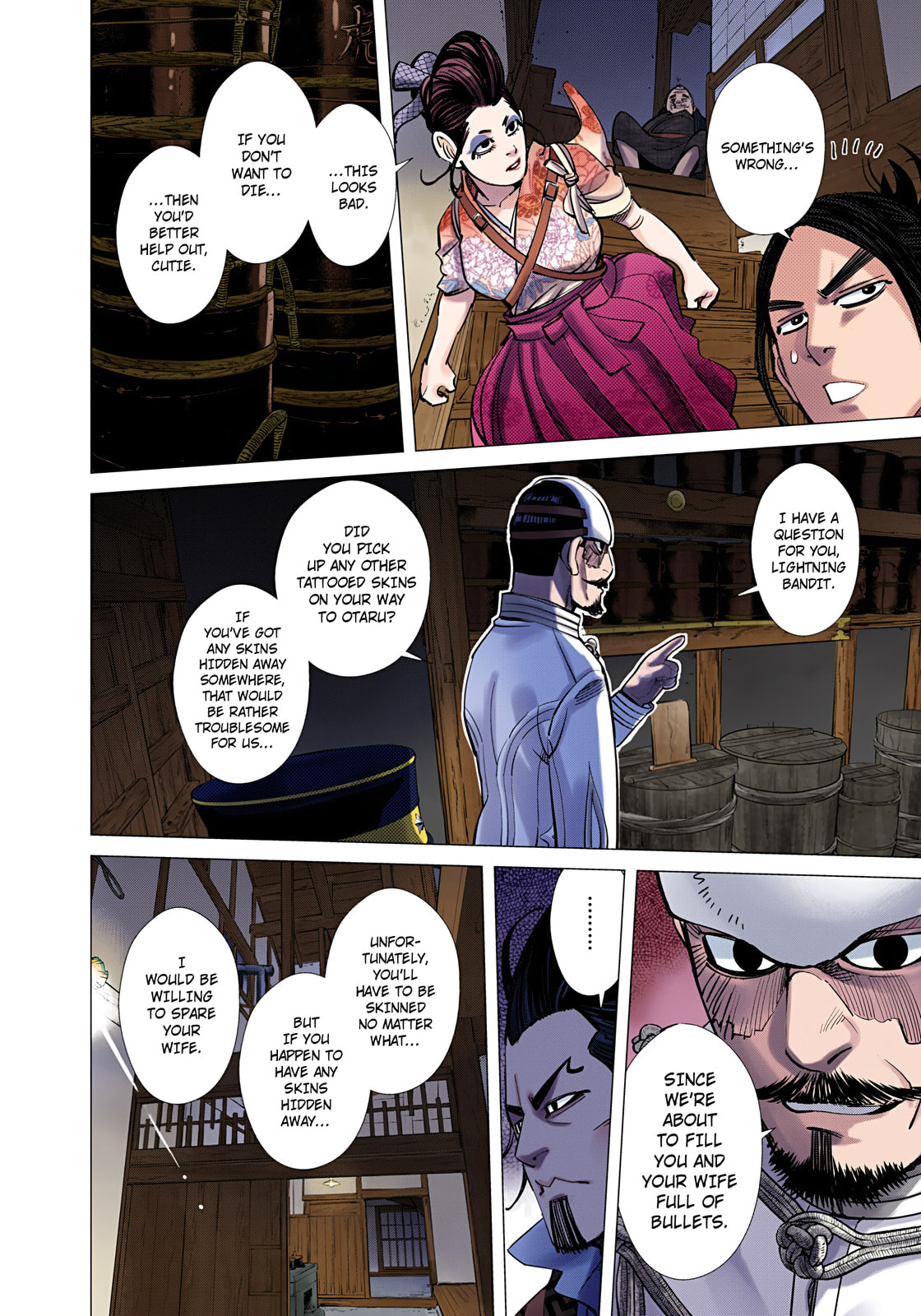 Golden Kamuy (Colored) Chapter 105 page 14 - 