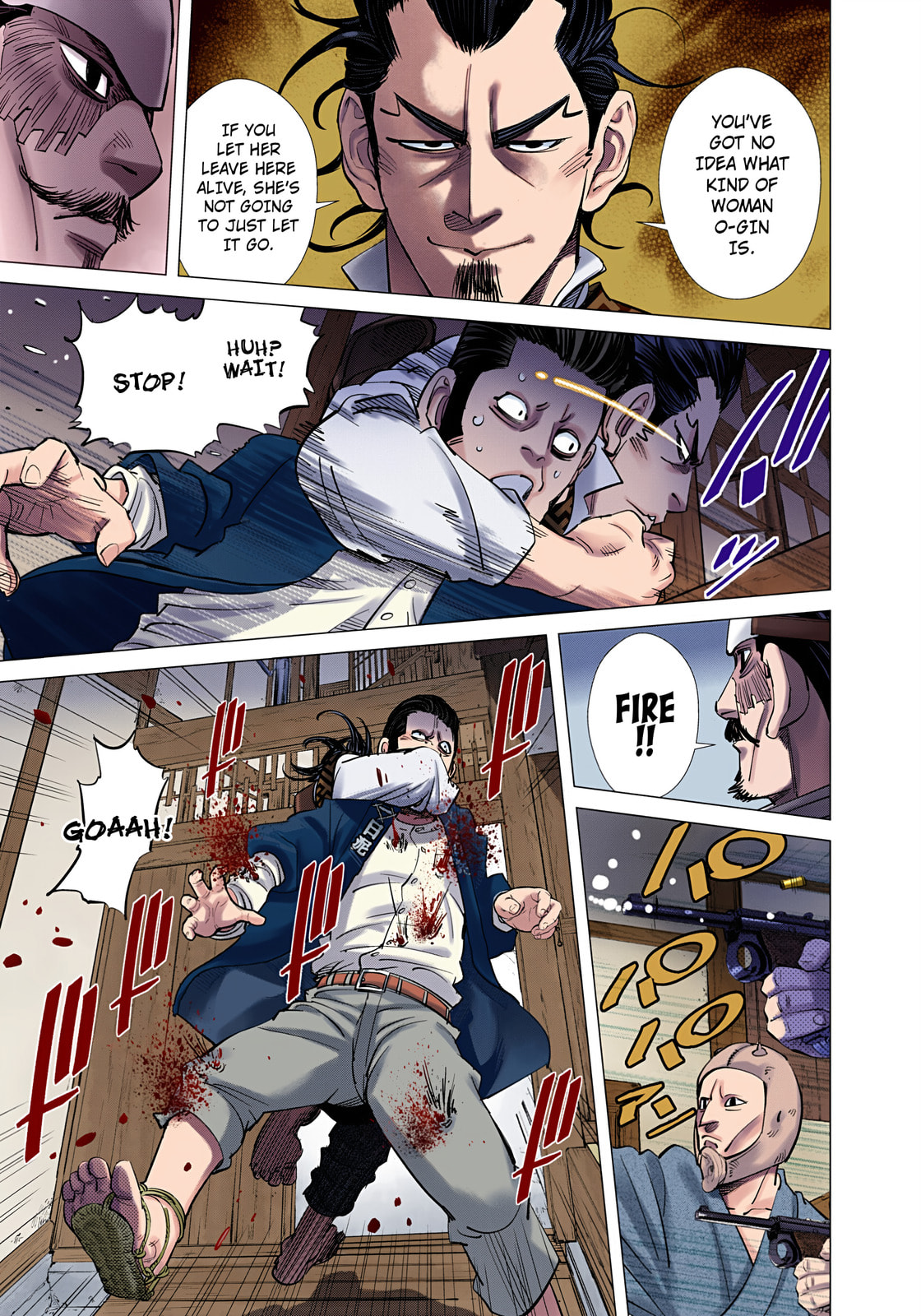 Golden Kamuy (Colored) Chapter 105 page 15 - 