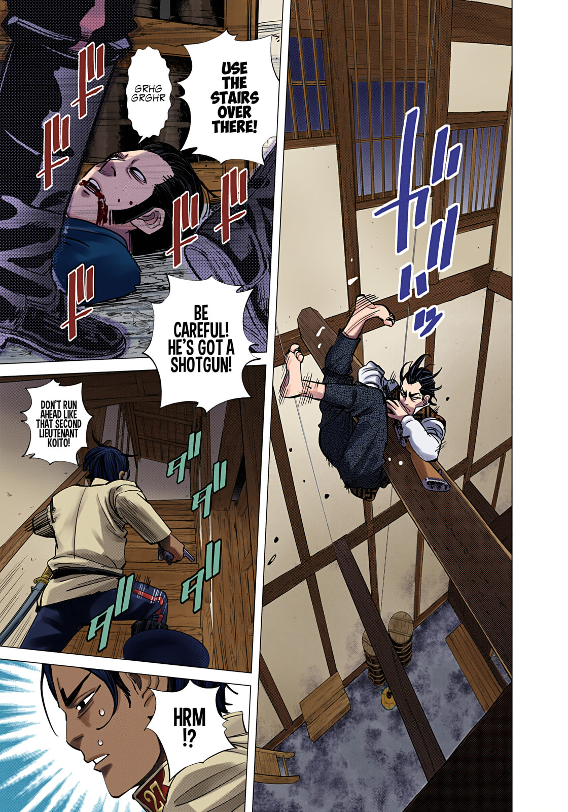 Golden Kamuy (Colored) Chapter 105 page 17 - 