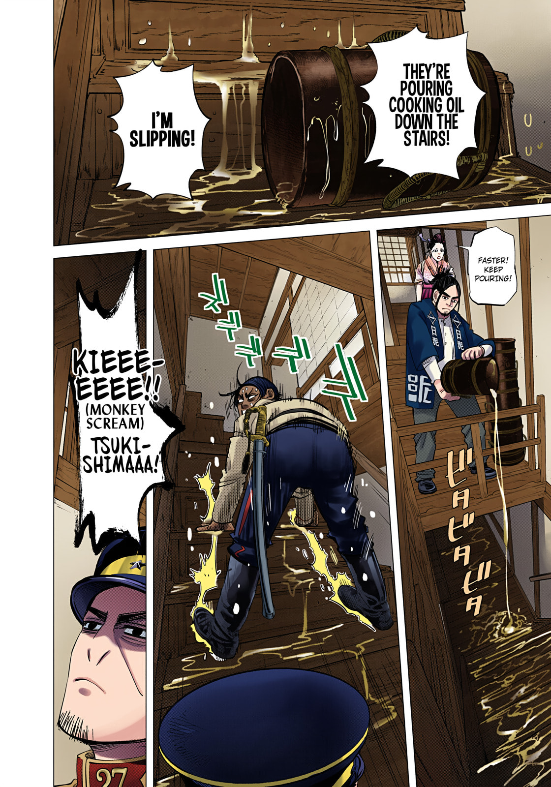 Golden Kamuy (Colored) Chapter 105 page 18 - 