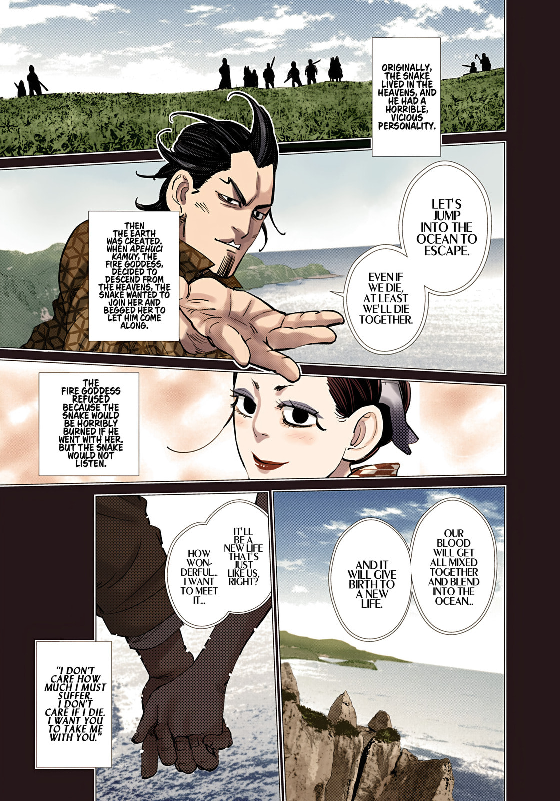 Golden Kamuy (Colored) Chapter 105 page 3 - 