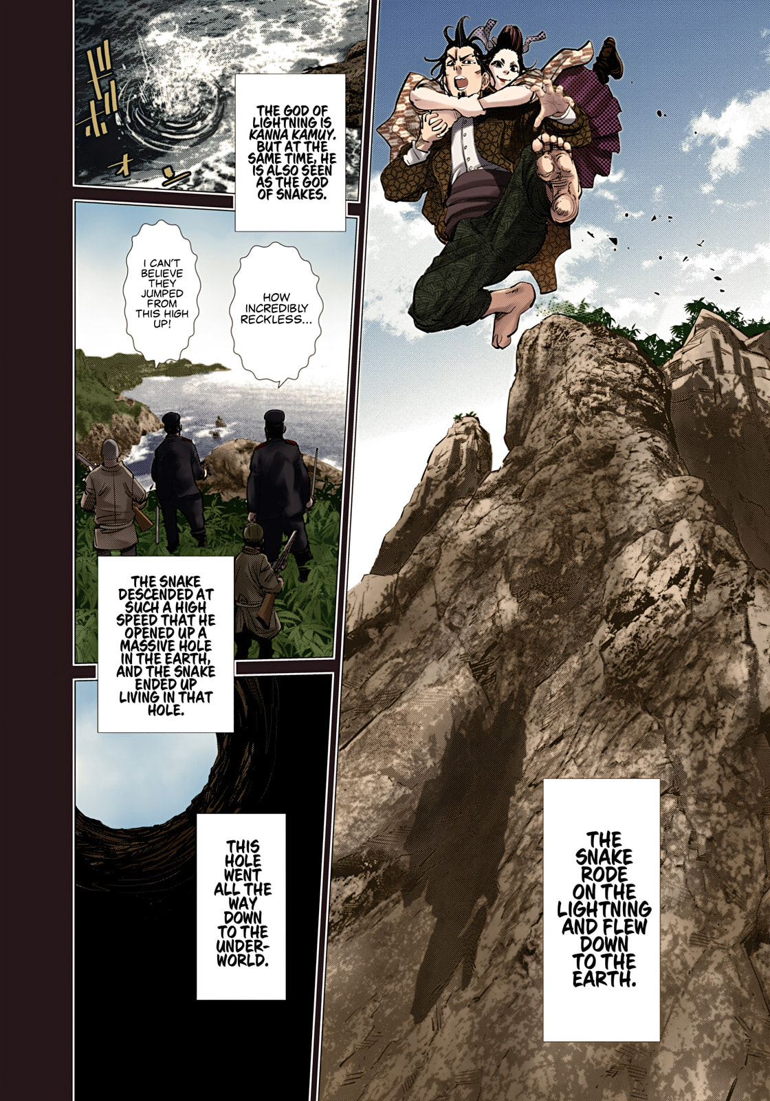 Golden Kamuy (Colored) Chapter 105 page 4 - 