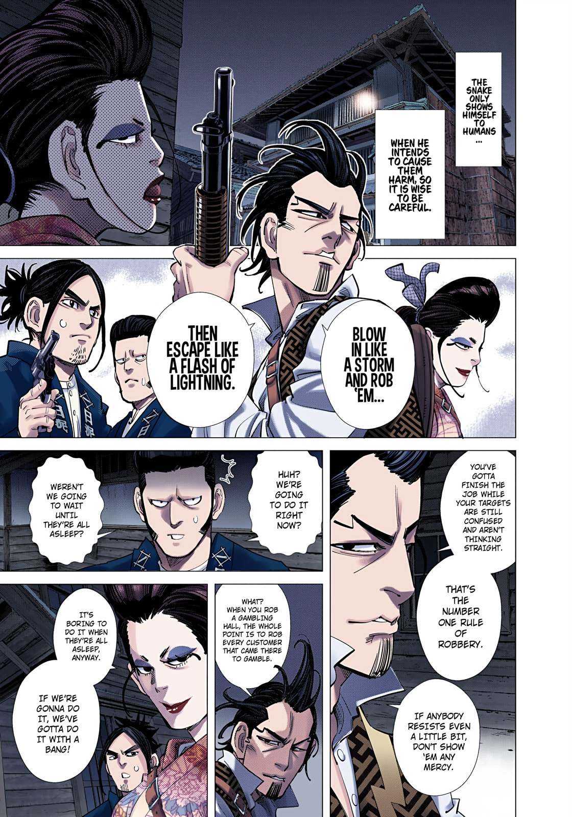 Golden Kamuy (Colored) Chapter 105 page 5 - 