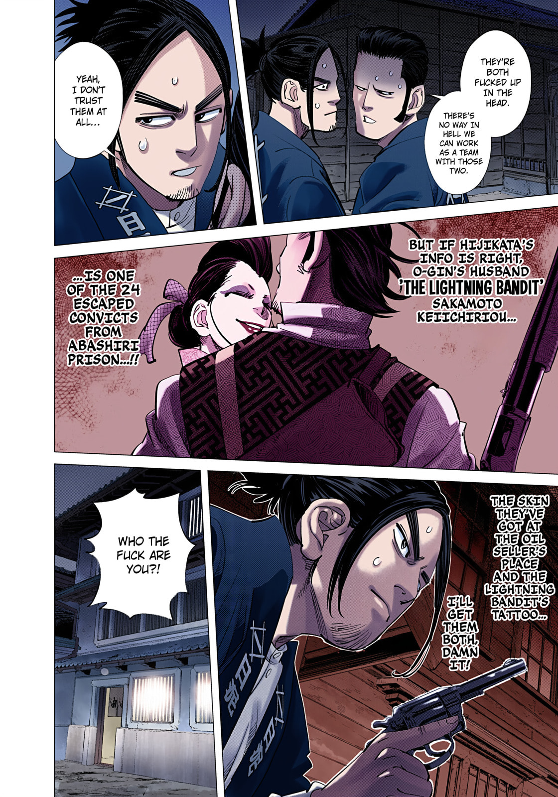 Golden Kamuy (Colored) Chapter 105 page 8 - 