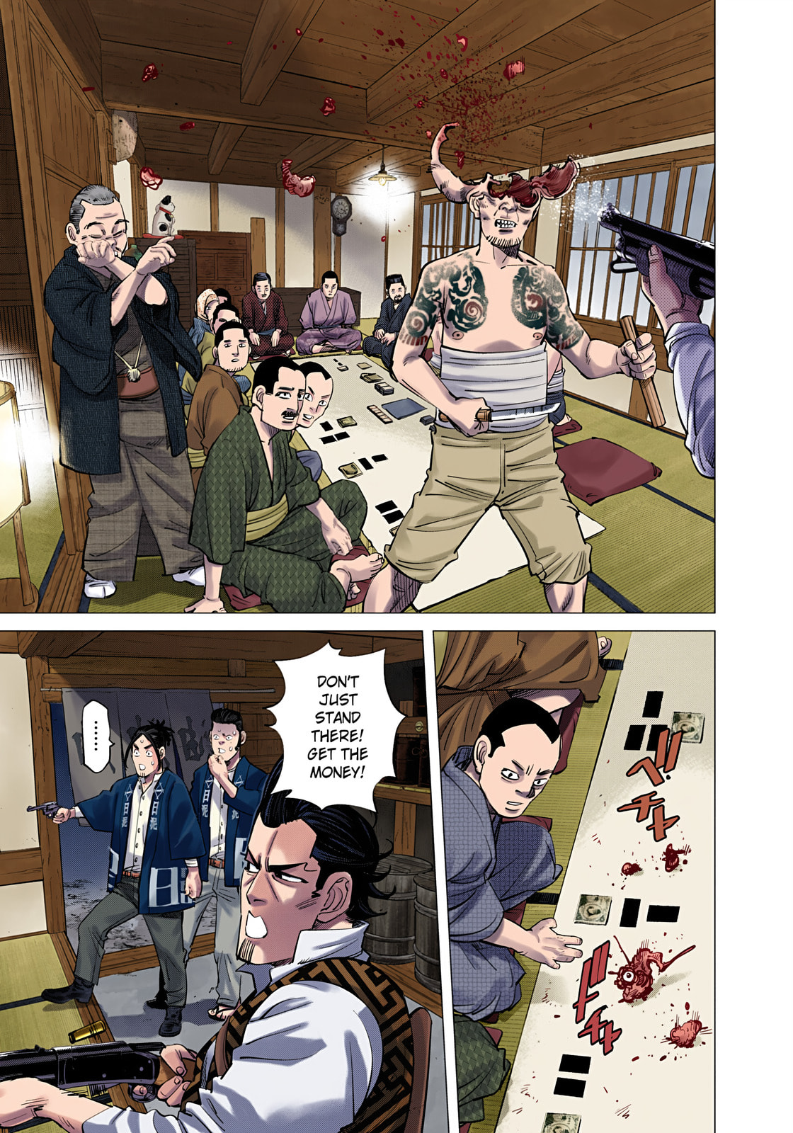 Golden Kamuy (Colored) Chapter 105 page 9 - 