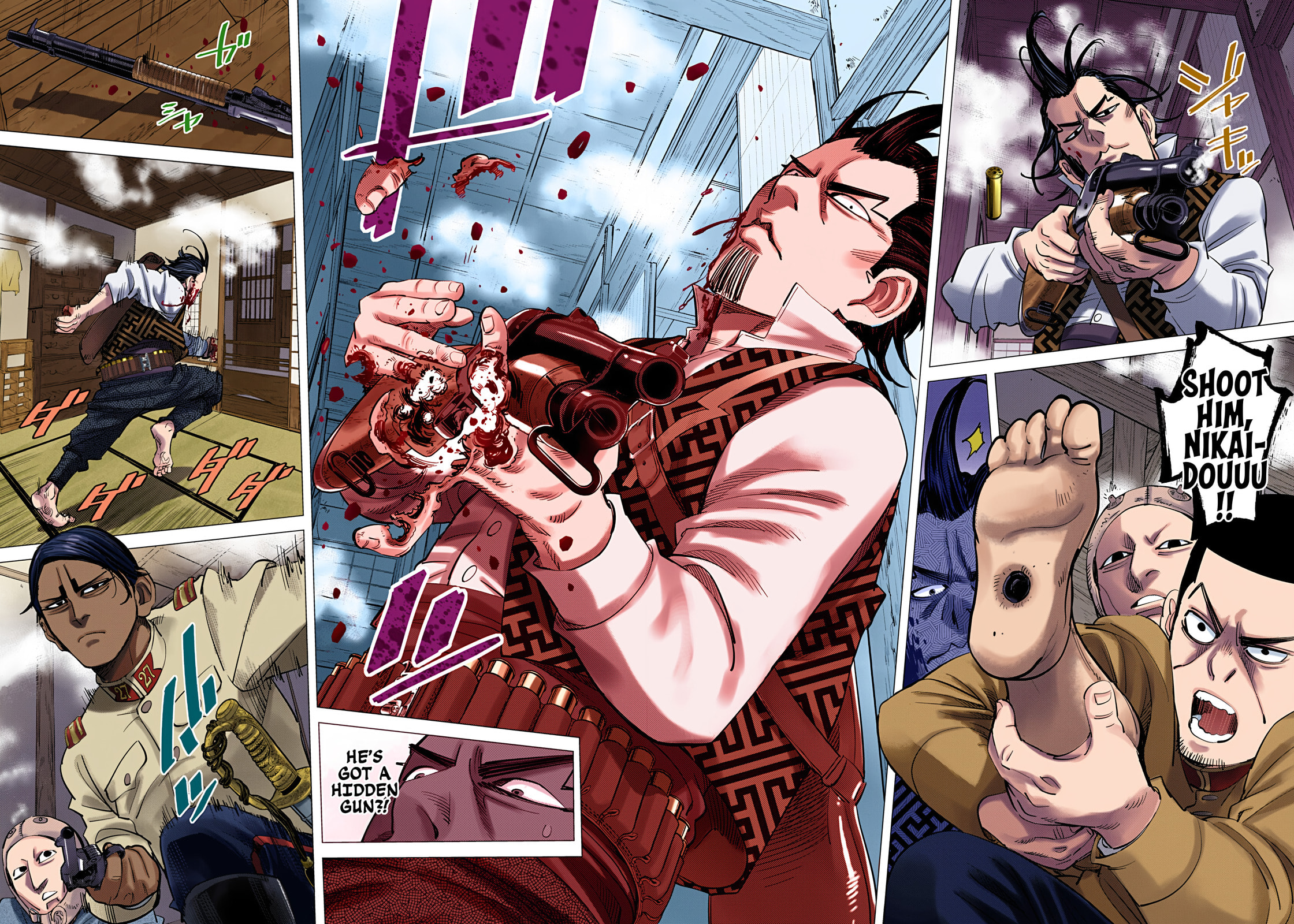 Golden Kamuy (Colored) Chapter 106 page 12 - 