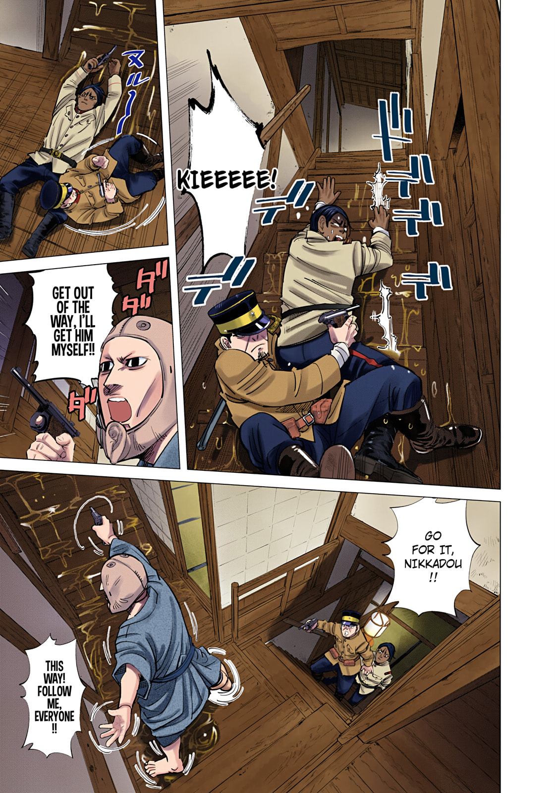 Golden Kamuy (Colored) Chapter 106 page 3 - 