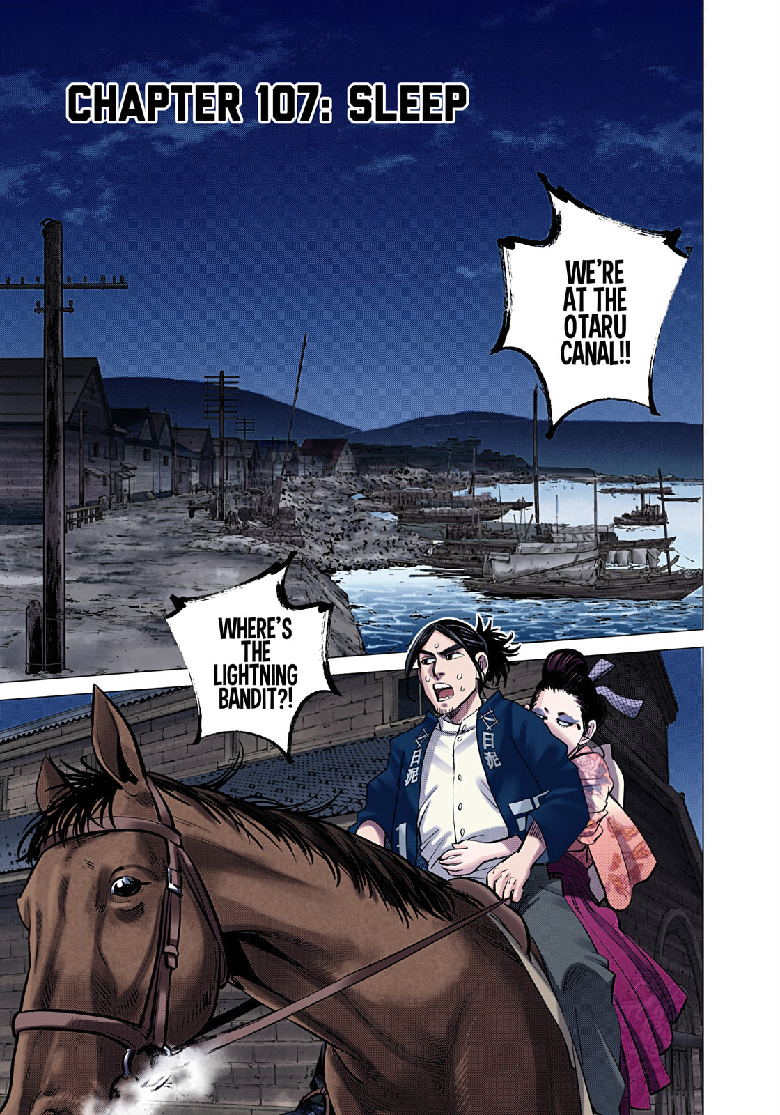 Golden Kamuy (Colored) Chapter 107 page 1 - 