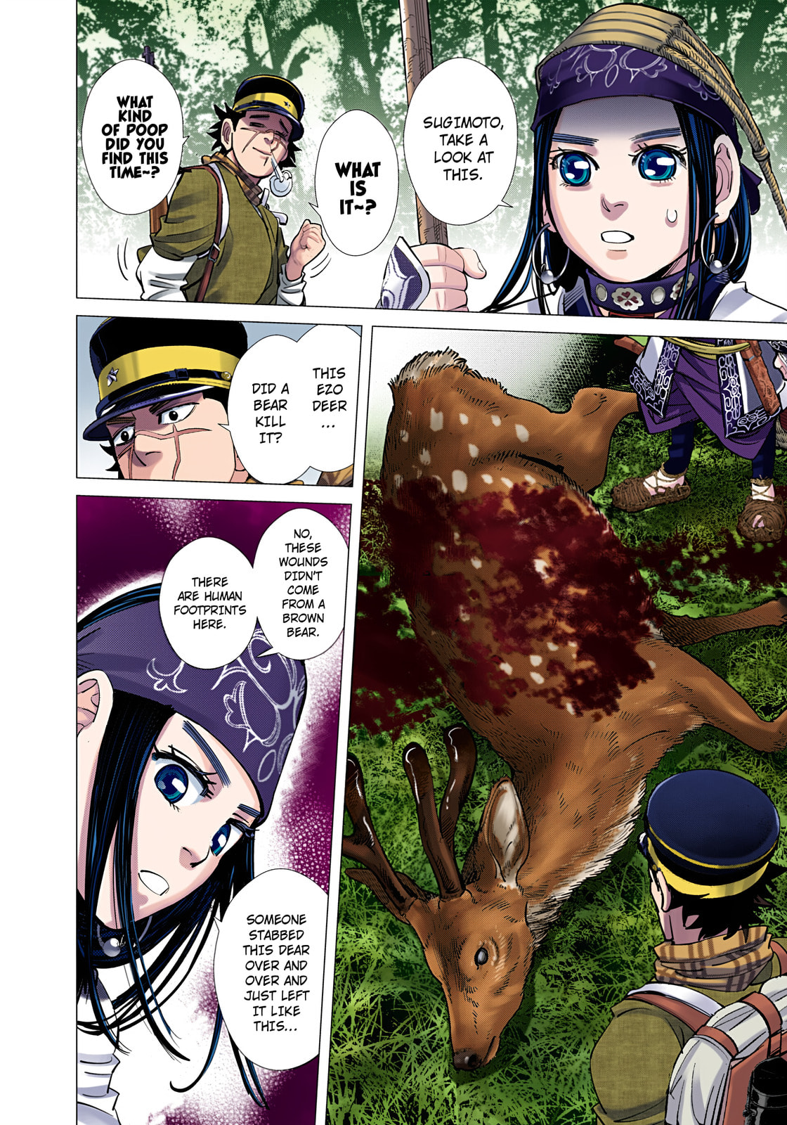 Golden Kamuy (Colored) Chapter 107 page 17 - 