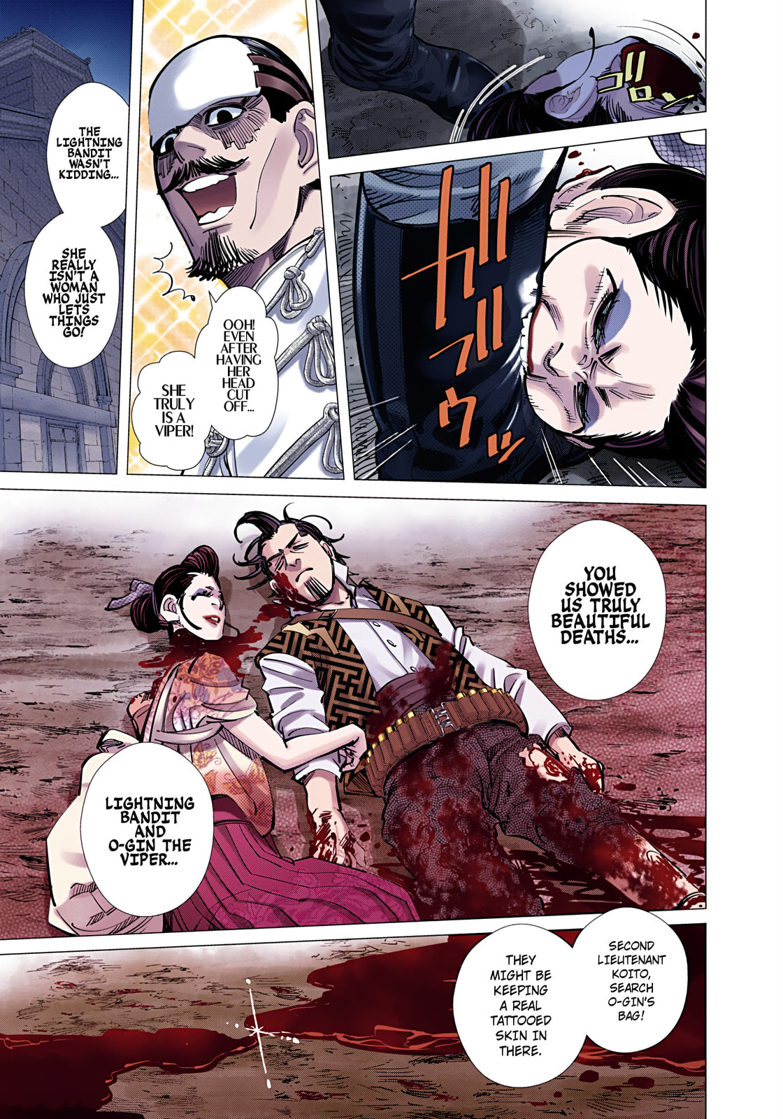 Golden Kamuy (Colored) Chapter 107 page 9 - 
