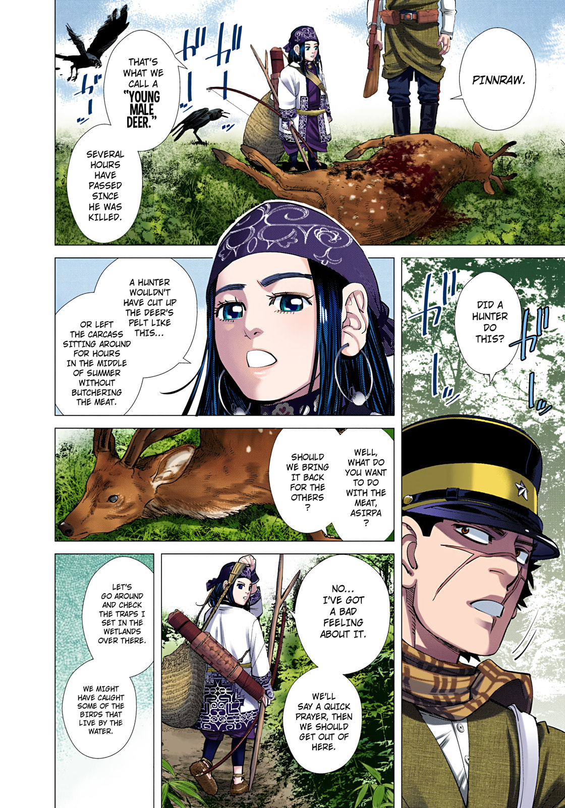 Golden Kamuy (Colored) Chapter 108 page 2 - 