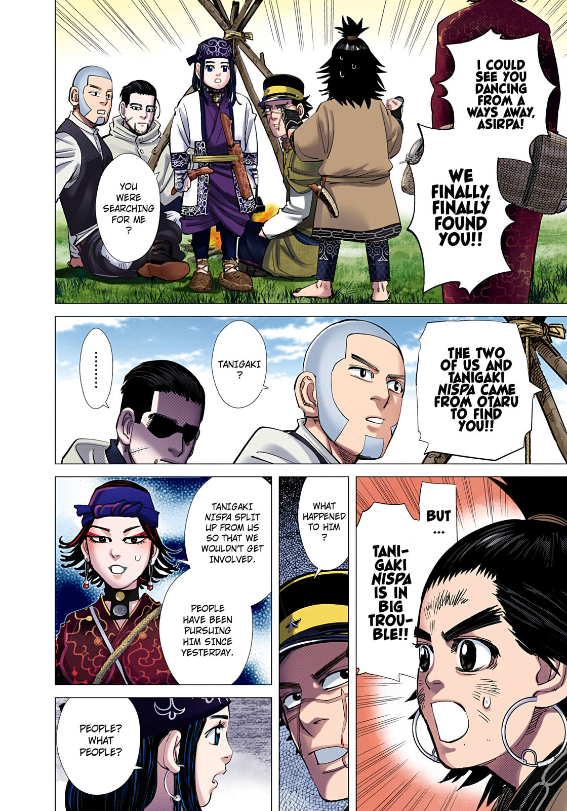 Golden Kamuy (Colored) Chapter 108 page 11 - 