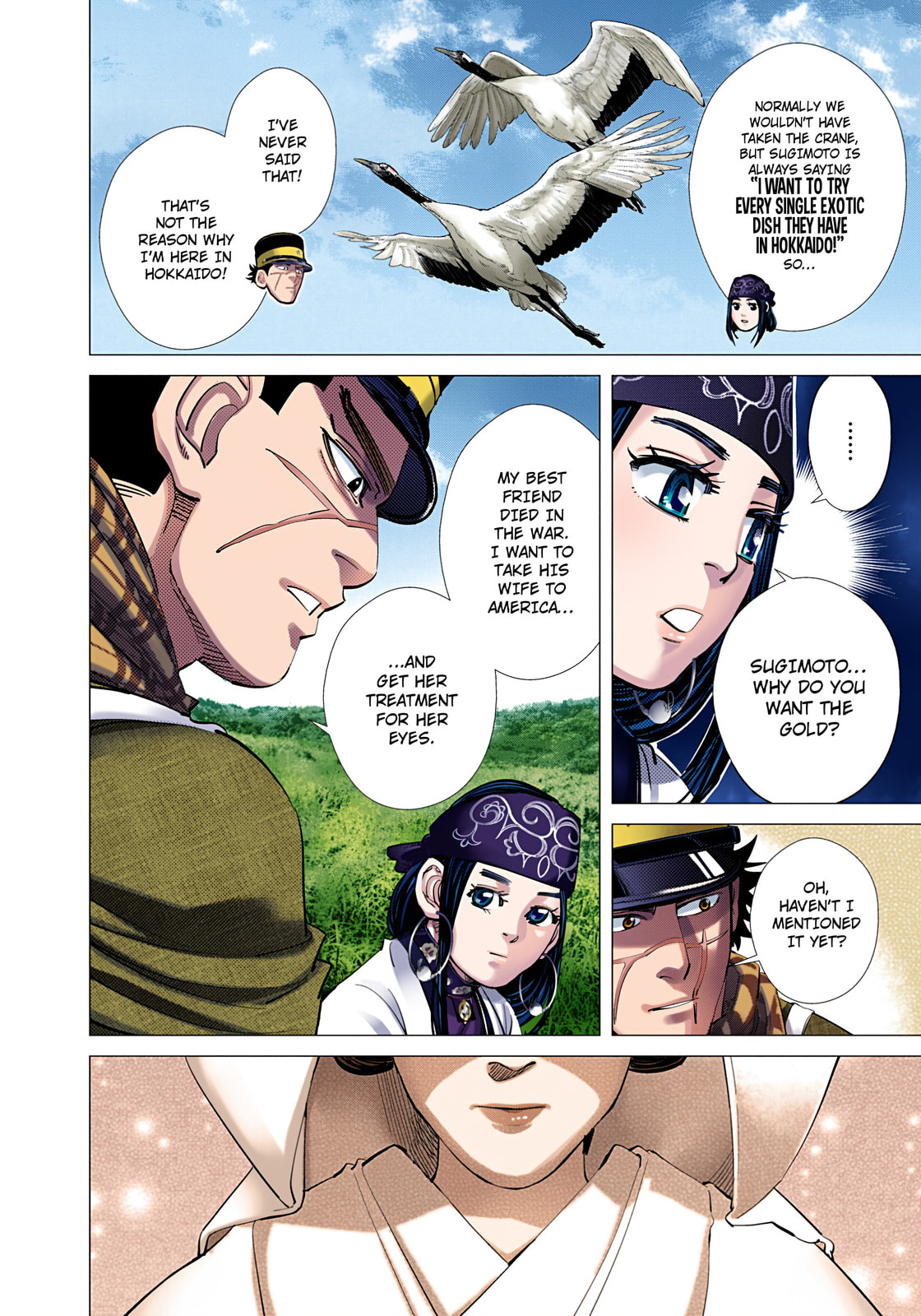Golden Kamuy (Colored) Chapter 108 page 7 - 