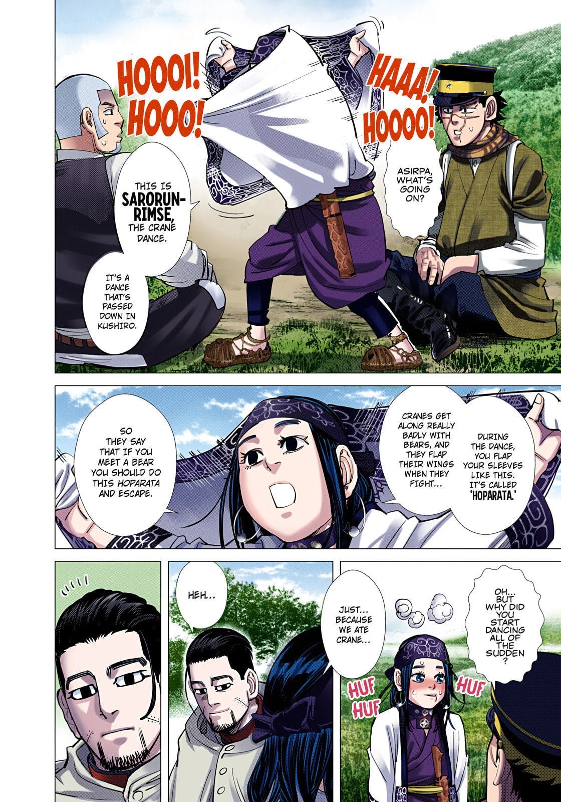 Golden Kamuy (Colored) Chapter 108 page 9 - 