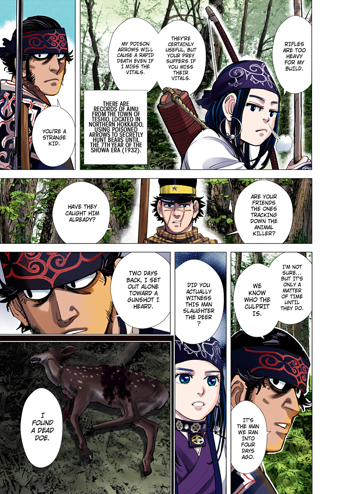 Golden Kamuy (Colored) Chapter 109 page 11 - 