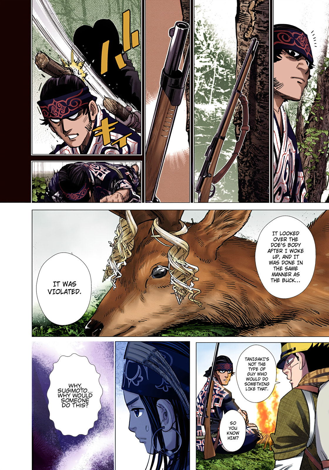 Golden Kamuy (Colored) Chapter 109 page 12 - 