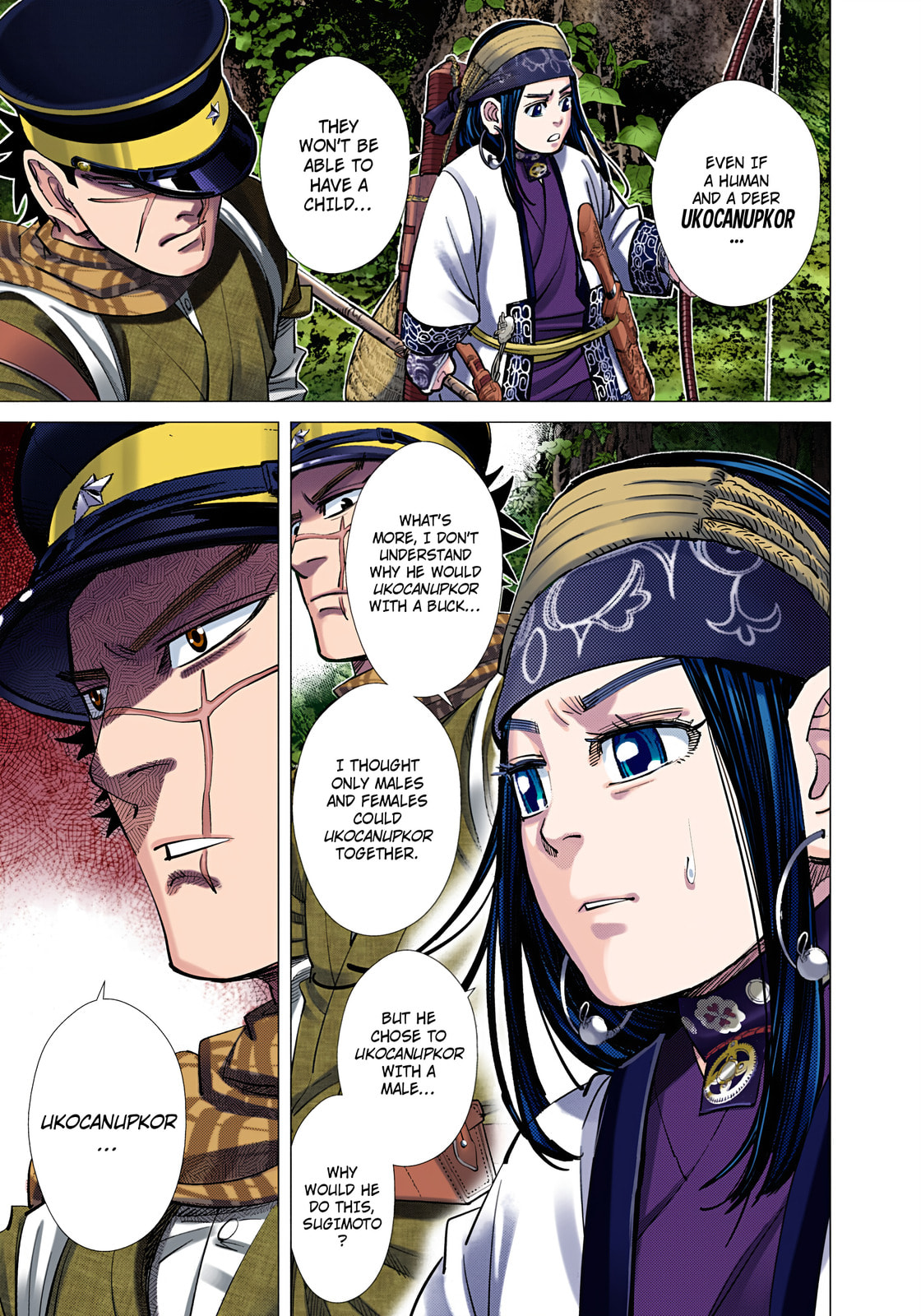 Golden Kamuy (Colored) Chapter 109 page 13 - 