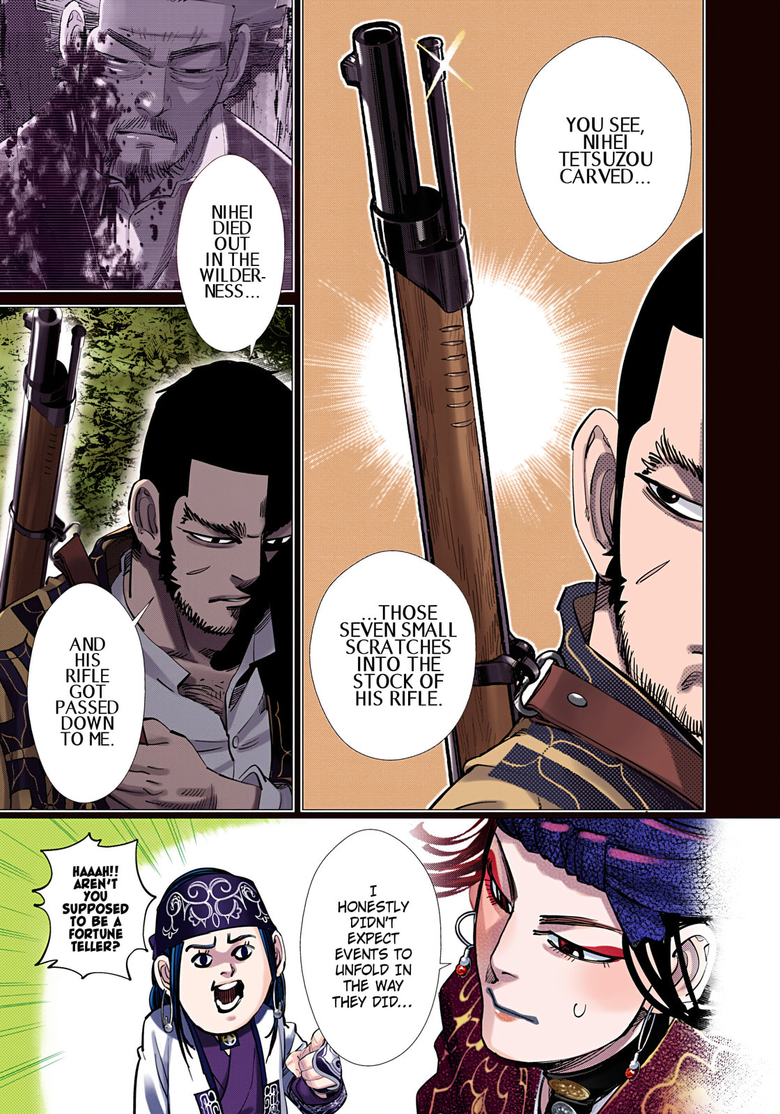 Golden Kamuy (Colored) Chapter 109 page 3 - 