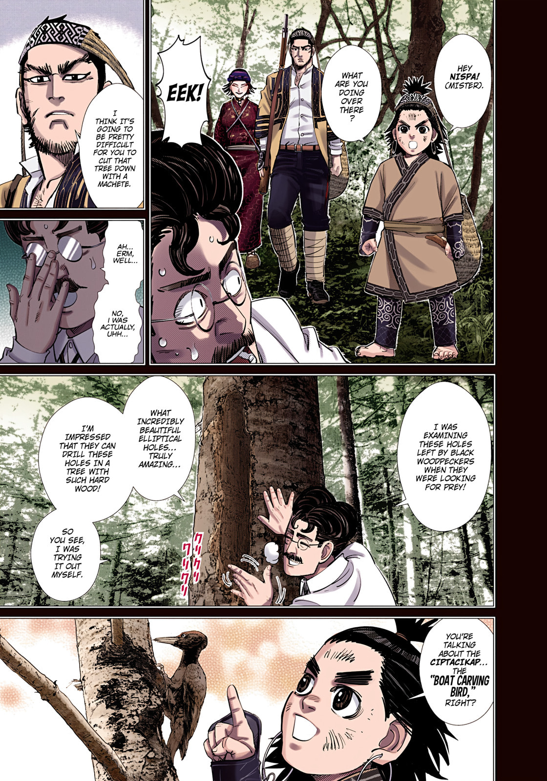 Golden Kamuy (Colored) Chapter 109 page 5 - 