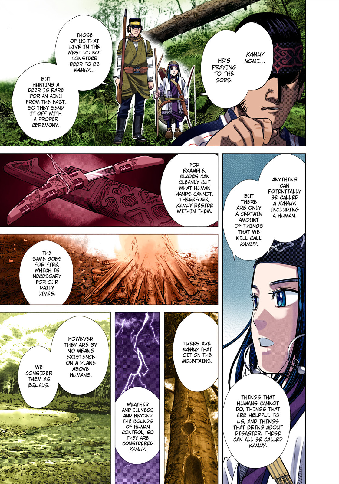 Golden Kamuy (Colored) Chapter 109 page 9 - 
