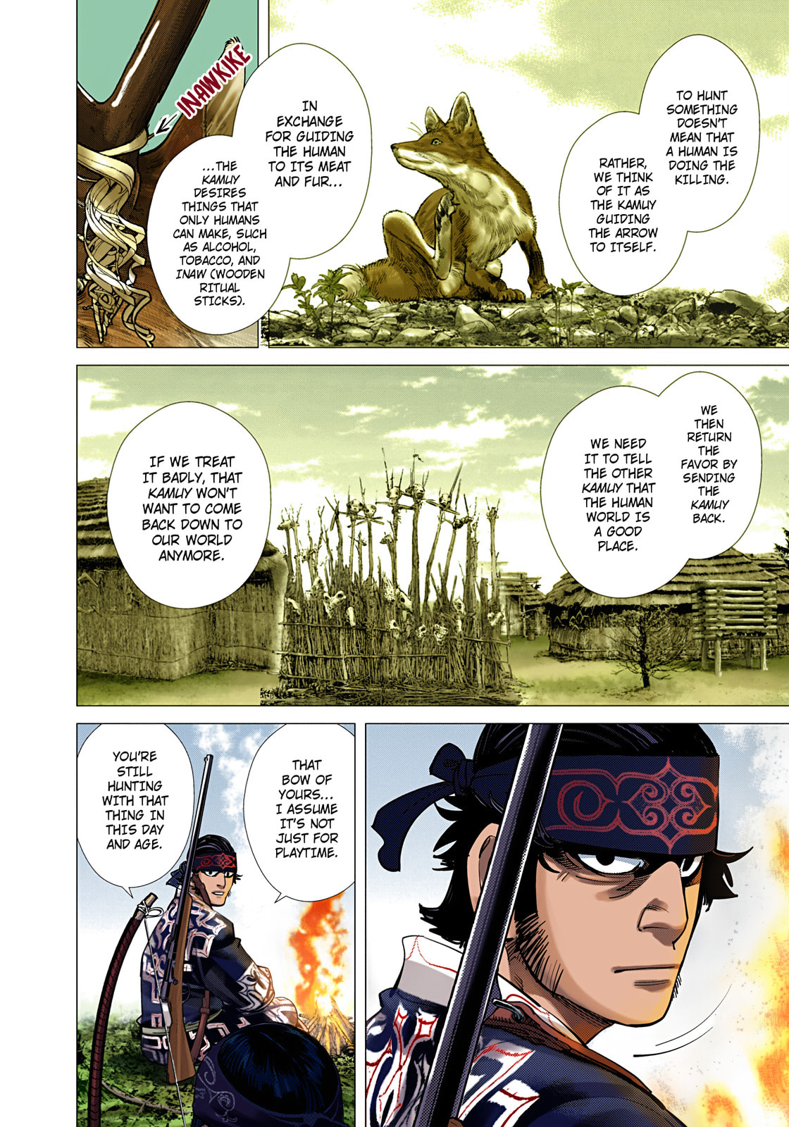 Golden Kamuy (Colored) Chapter 109 page 10 - 