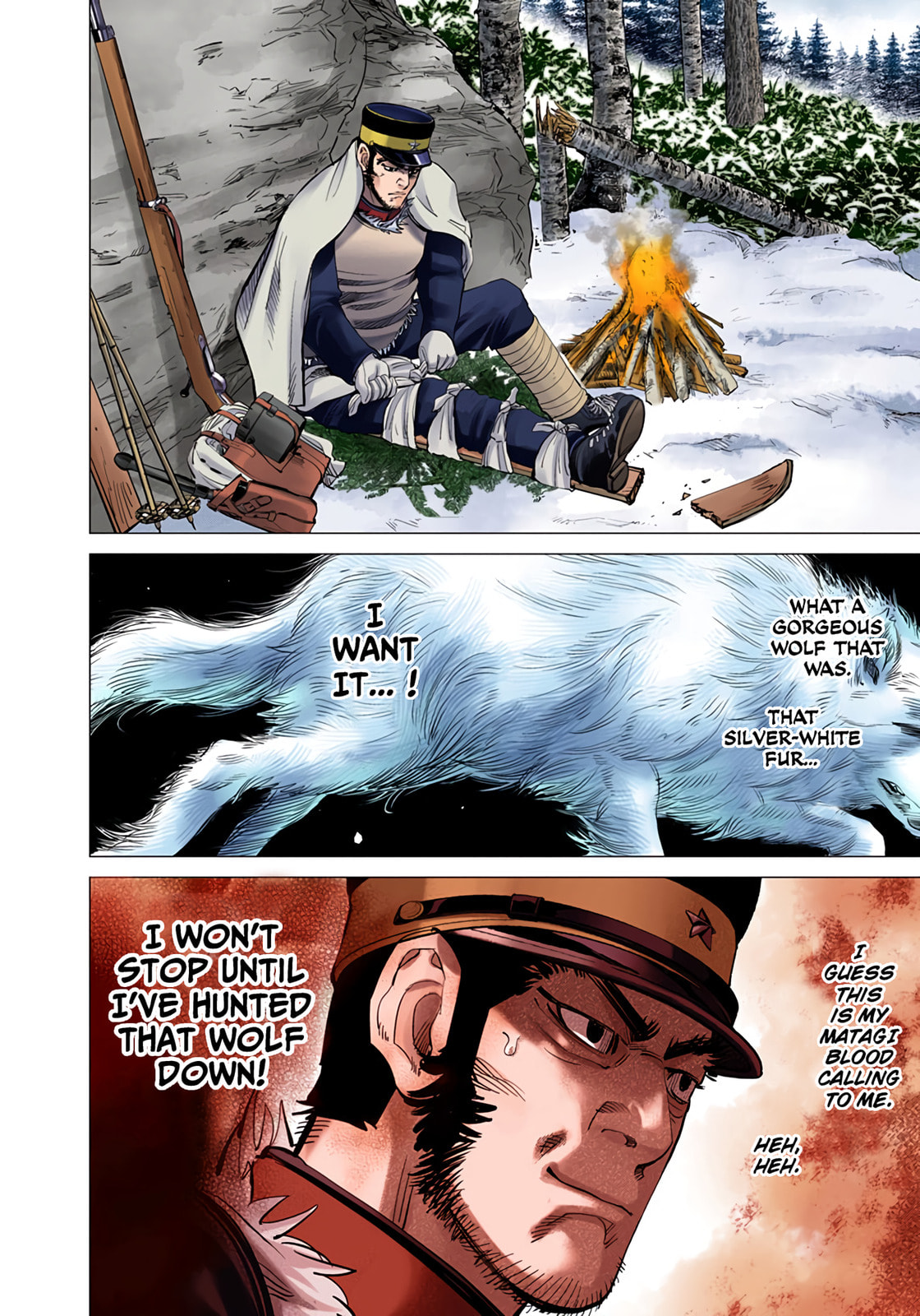 Golden Kamuy (Colored) Chapter 11 page 15 - 