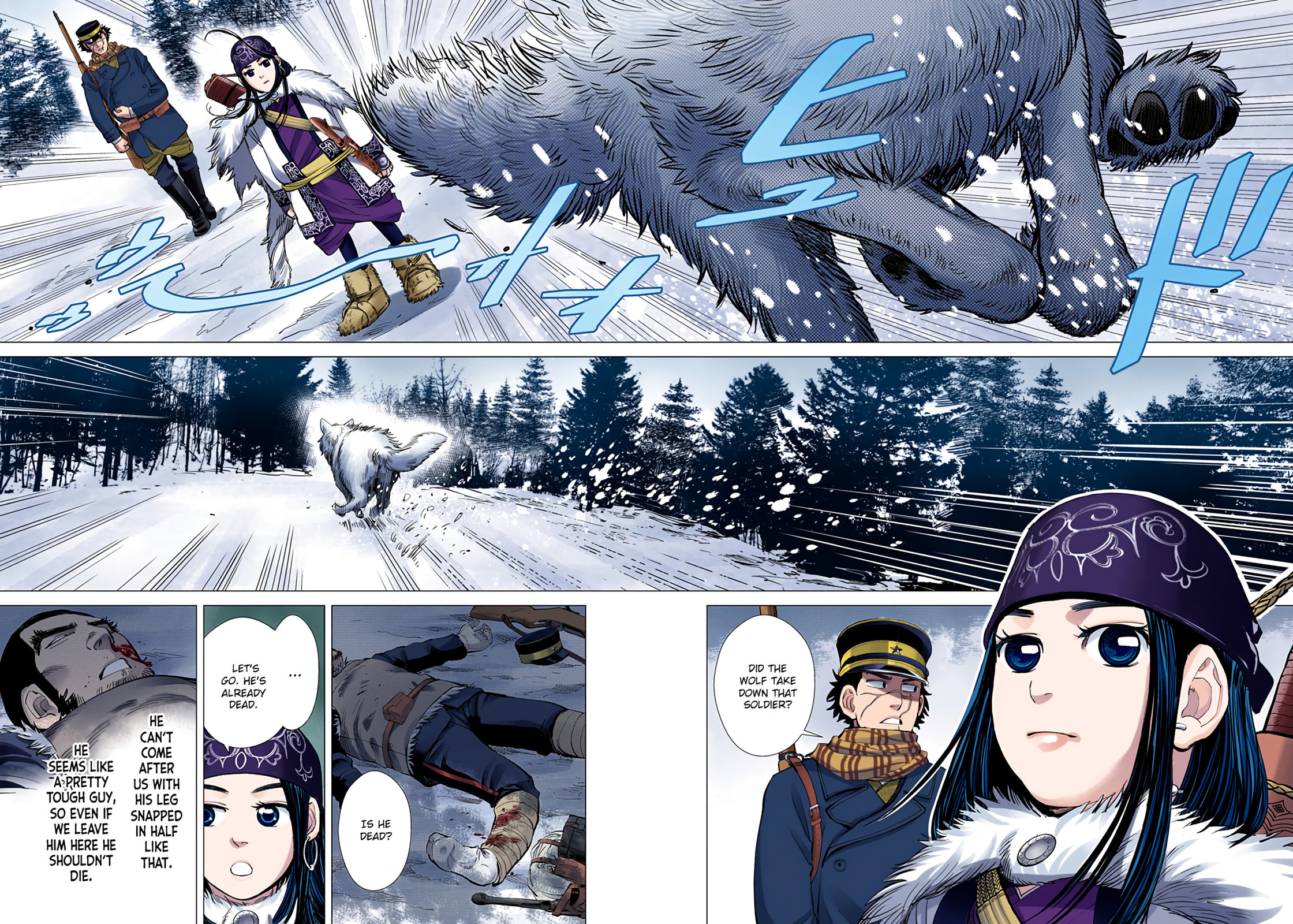 Golden Kamuy (Colored) Chapter 11 page 7 - 