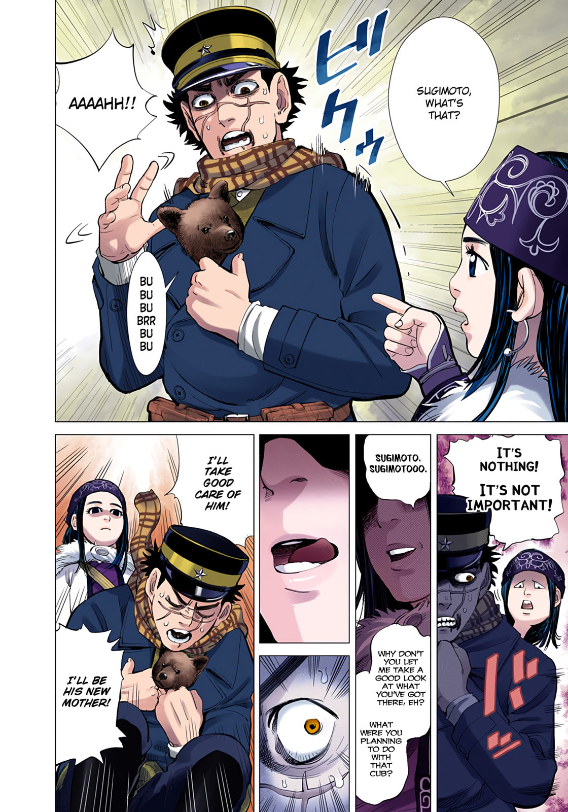 Golden Kamuy (Colored) Chapter 11 page 8 - 