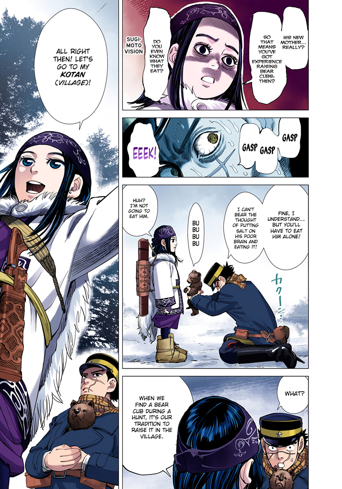 Golden Kamuy (Colored) Chapter 11 page 9 - 