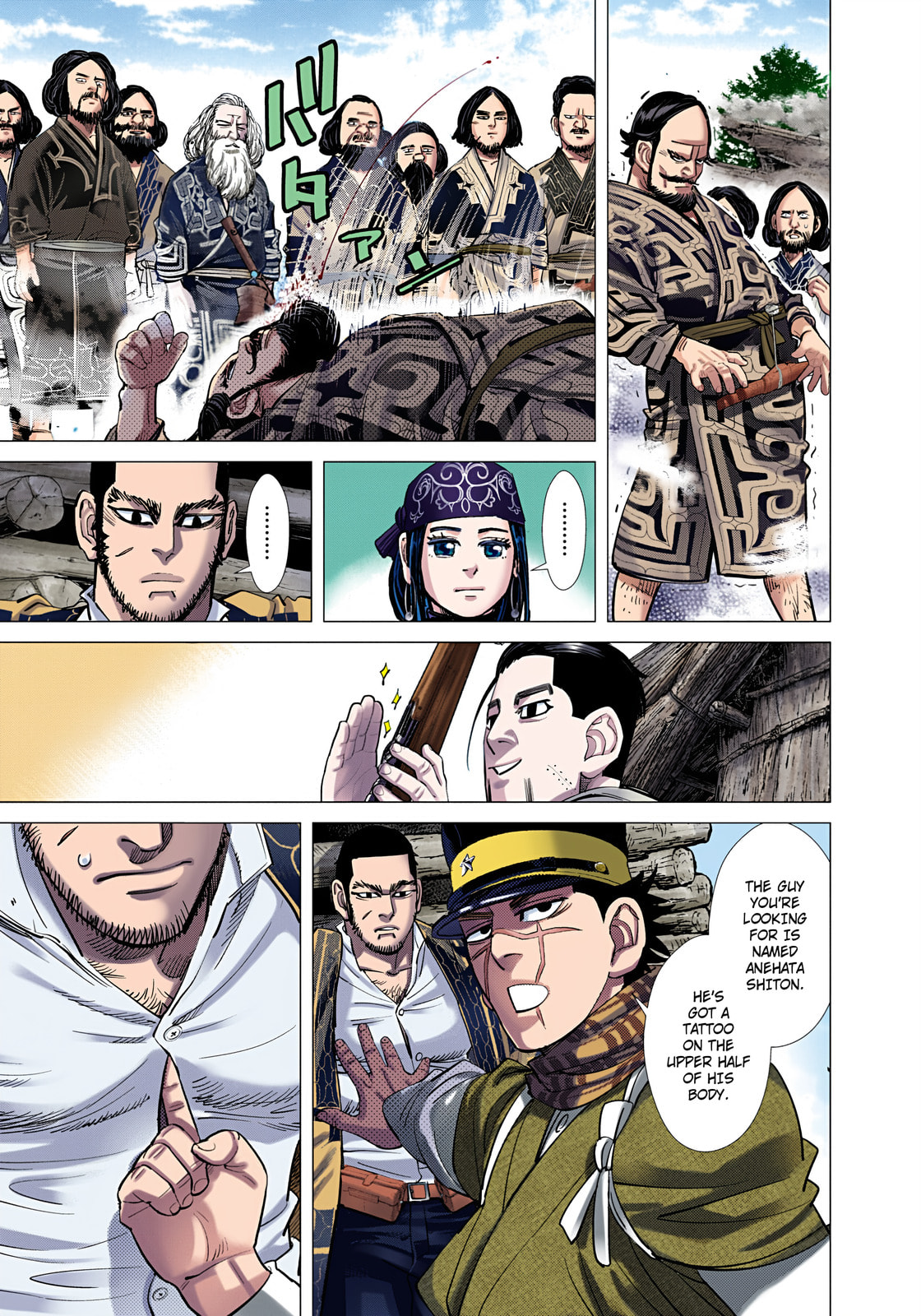 Golden Kamuy (Colored) Chapter 110 page 13 - 