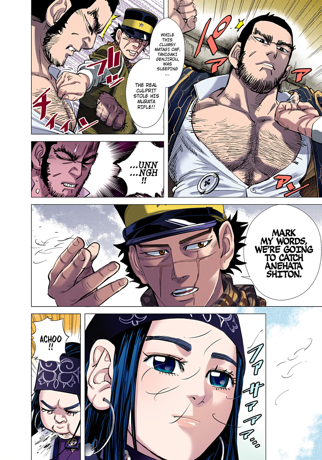 Golden Kamuy (Colored) Chapter 110 page 14 - 