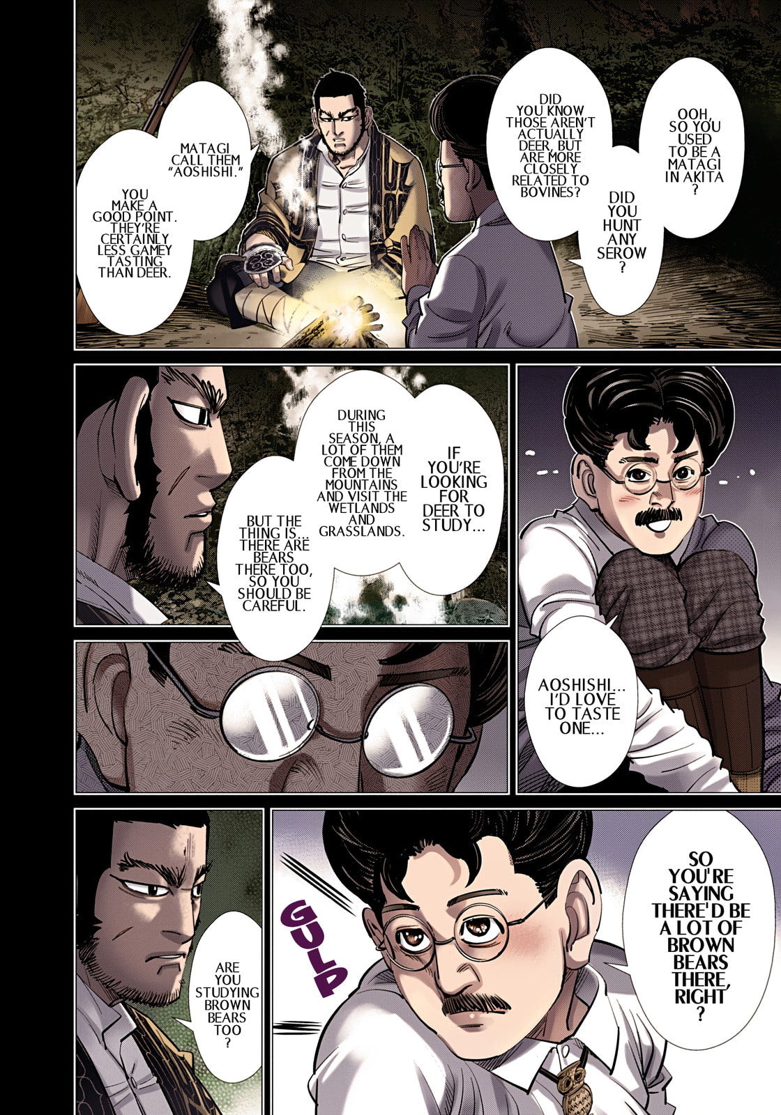 Golden Kamuy (Colored) Chapter 110 page 16 - 