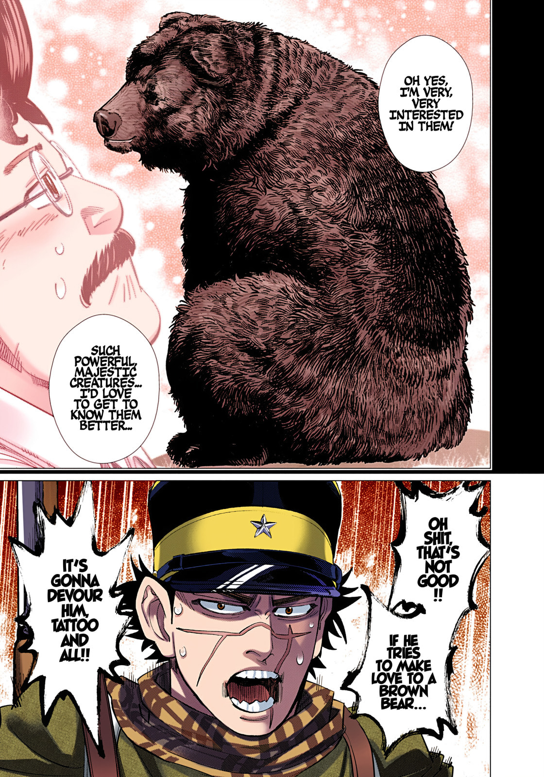 Golden Kamuy (Colored) Chapter 110 page 17 - 