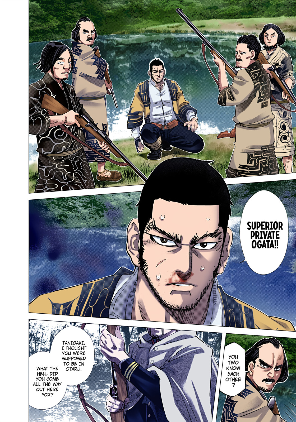 Golden Kamuy (Colored) Chapter 110 page 4 - 