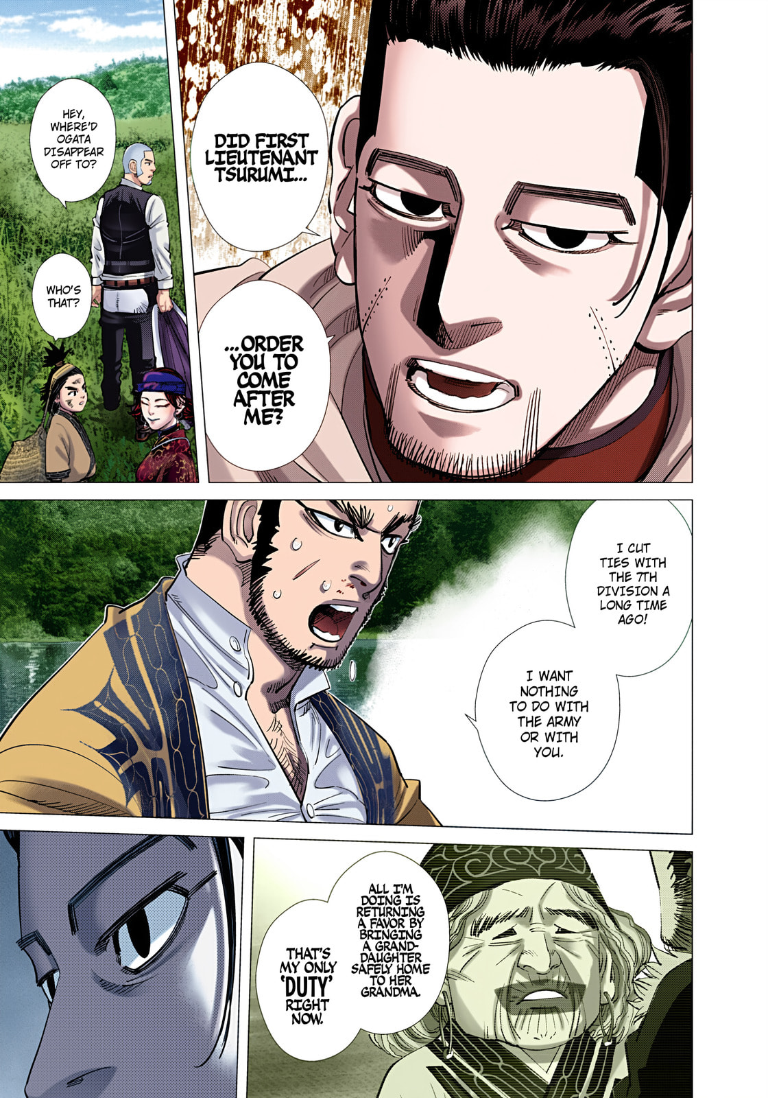 Golden Kamuy (Colored) Chapter 110 page 5 - 